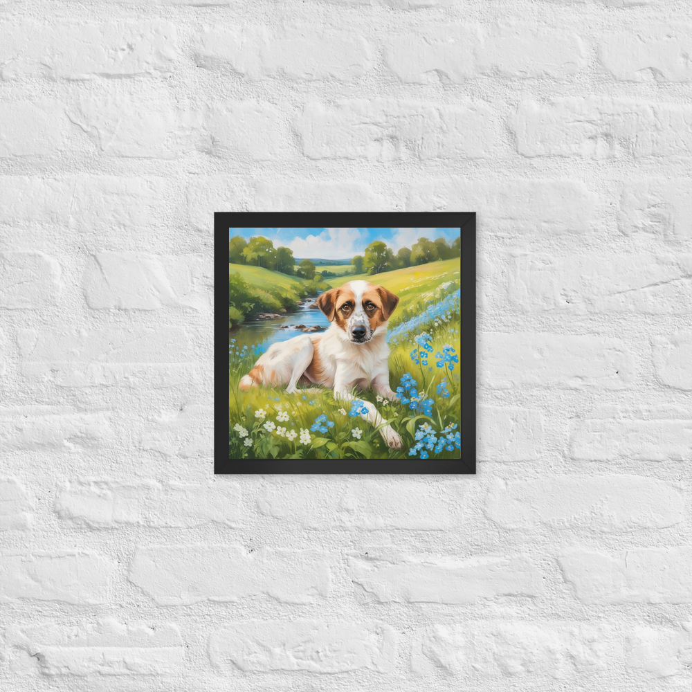 PugMug Custom Hazim Framed Print