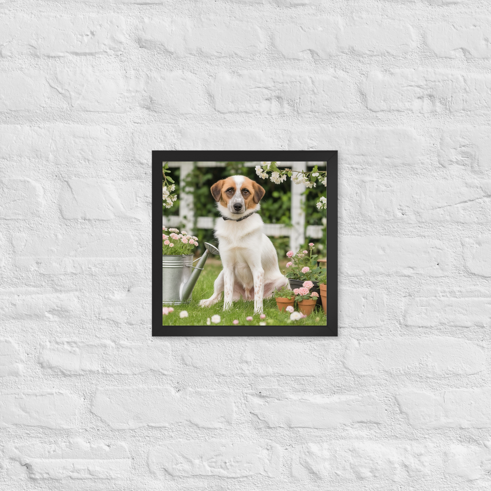 PugMug Custom Hazim Framed Print