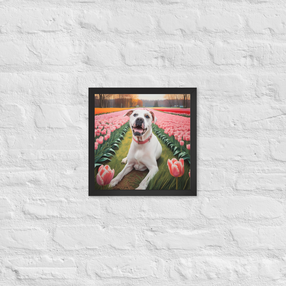 PugMug Custom Melody Framed Print