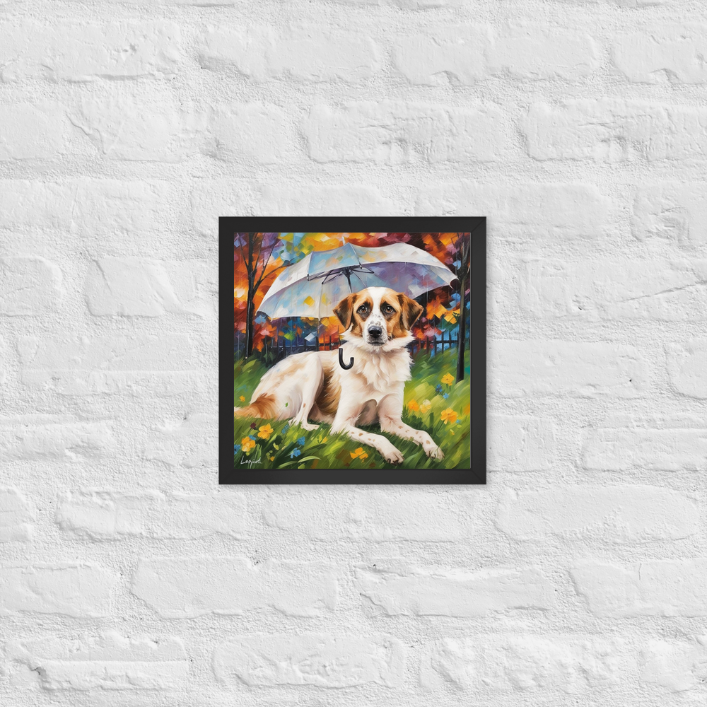 PugMug Custom Hazim Framed Print