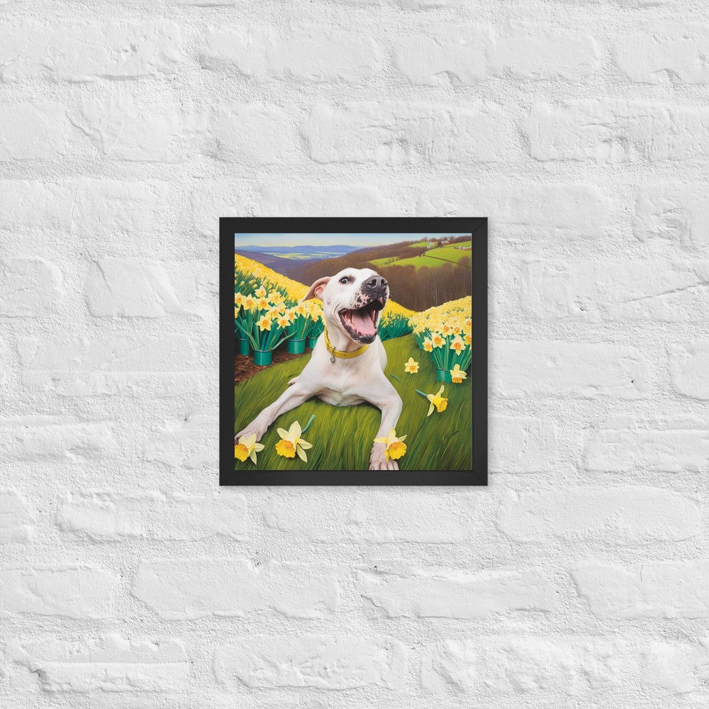 PugMug Custom Melody Framed Print