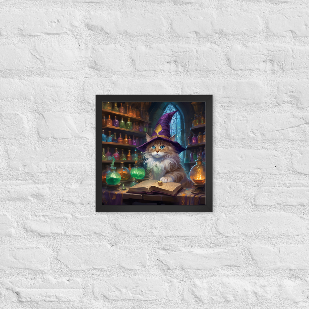 PugMug Custom Tabby Ragdoll Cat Framed Print