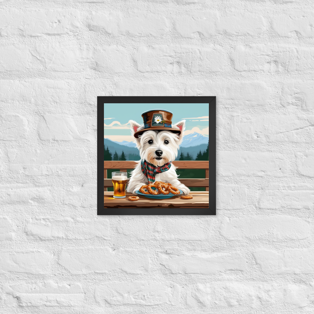 PugMug Custom Pet Framed Print