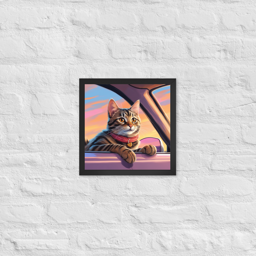 PugMug Custom Pet Framed Print