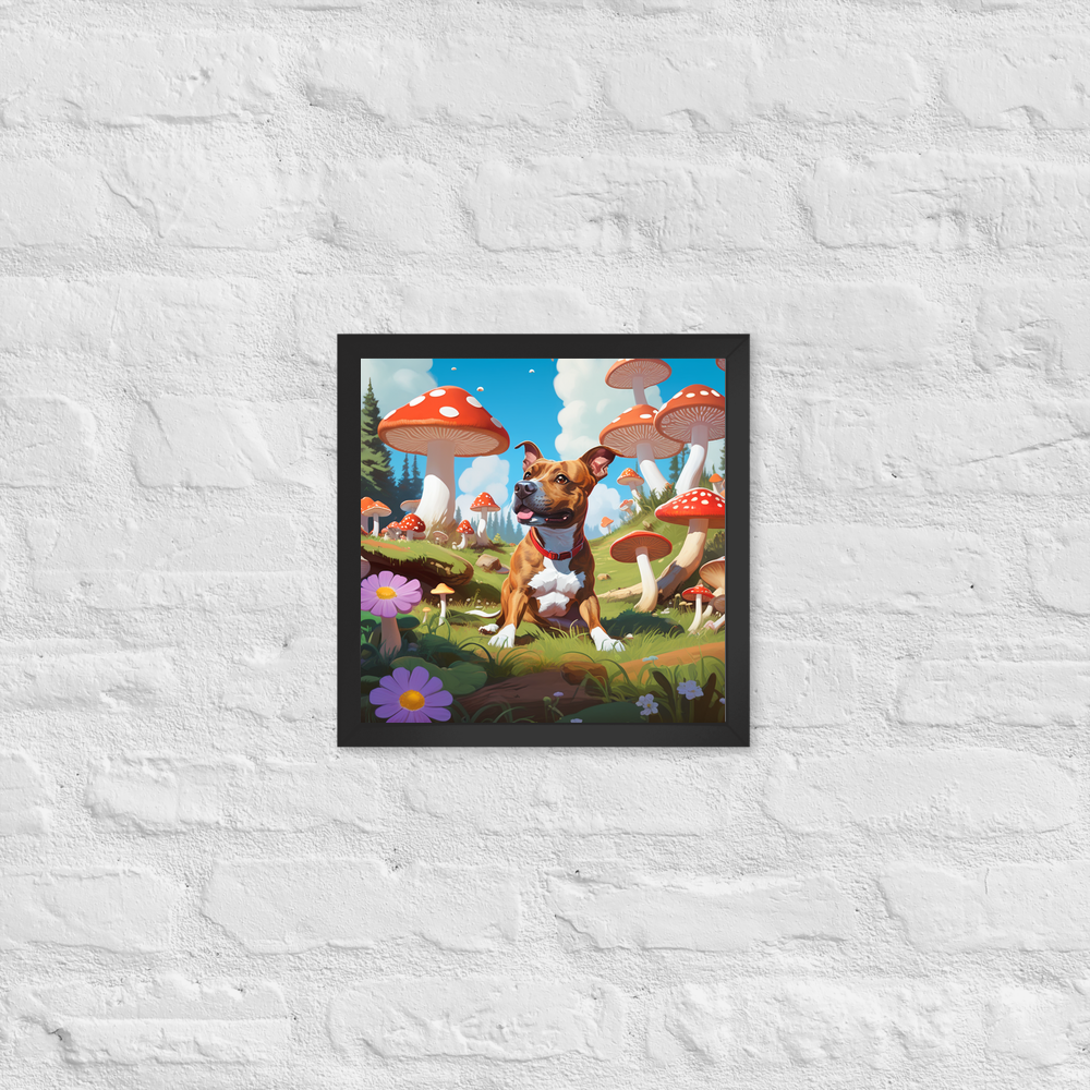 PugMug Custom Tony Hawk Framed Print