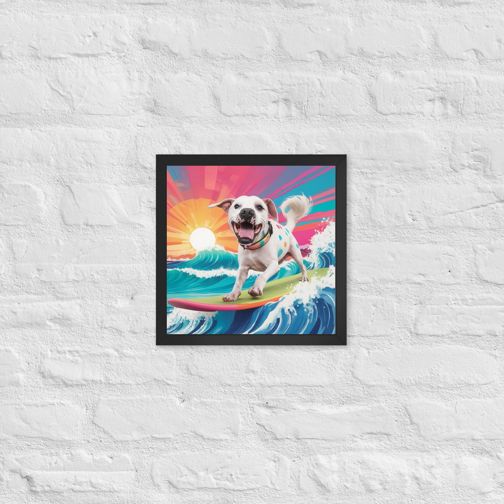 PugMug Custom Melody Framed Print