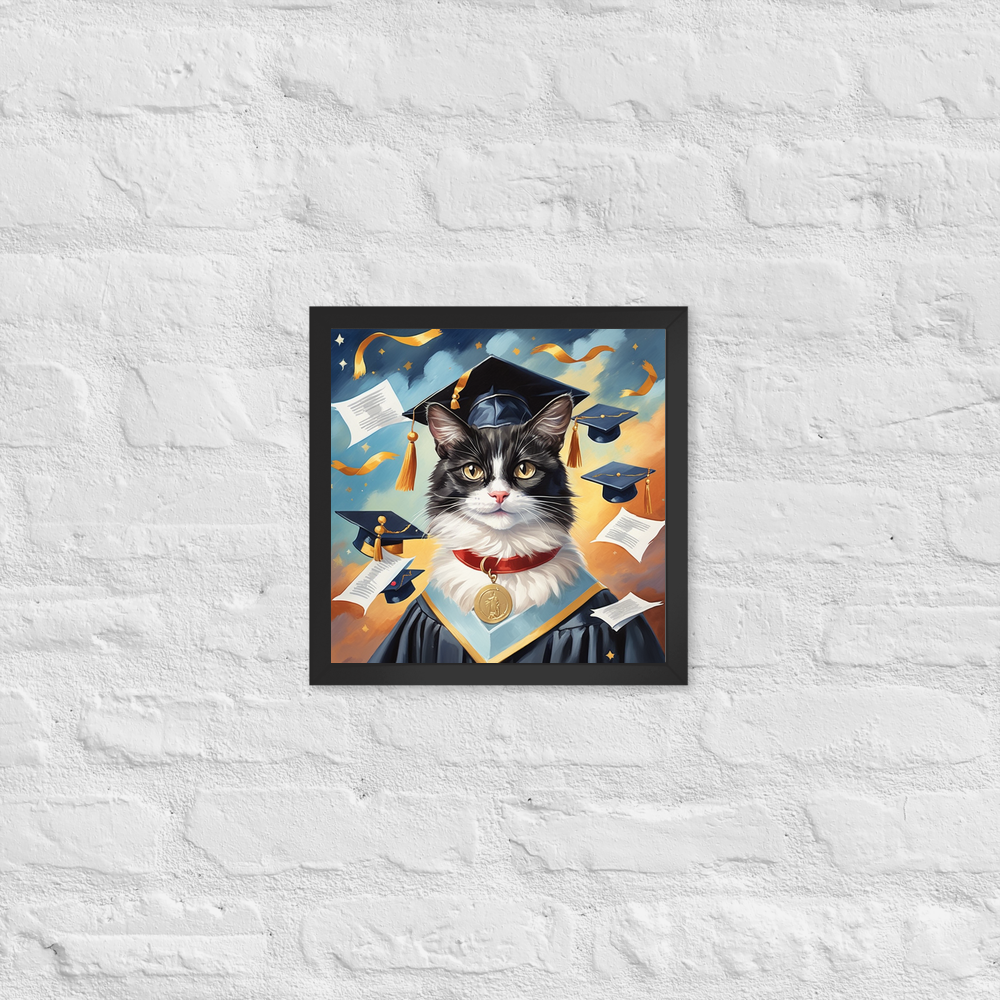 PugMug Custom Peerie Framed Print