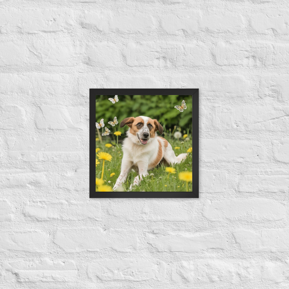 PugMug Custom Hazim Framed Print