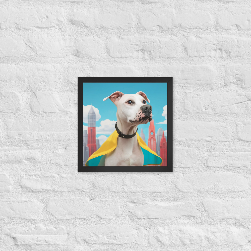 PugMug Custom Melody Framed Print
