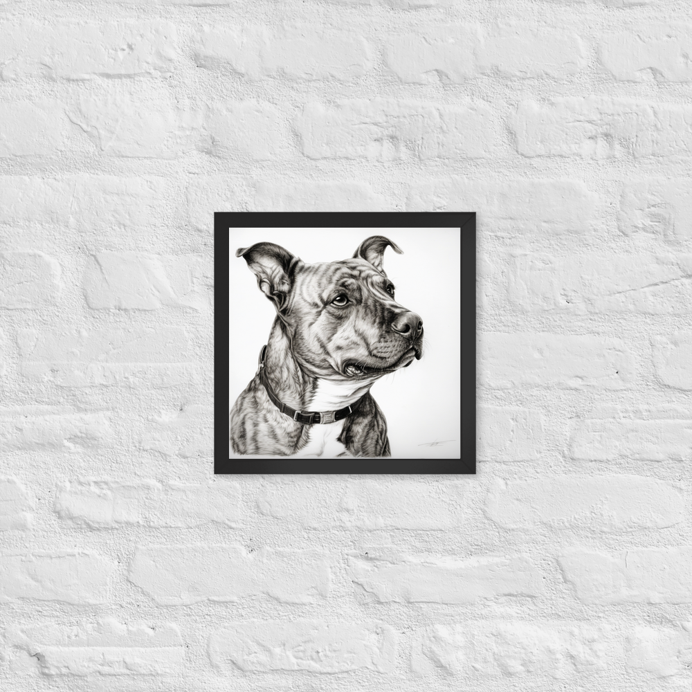 PugMug Custom Tony Hawk Framed Print