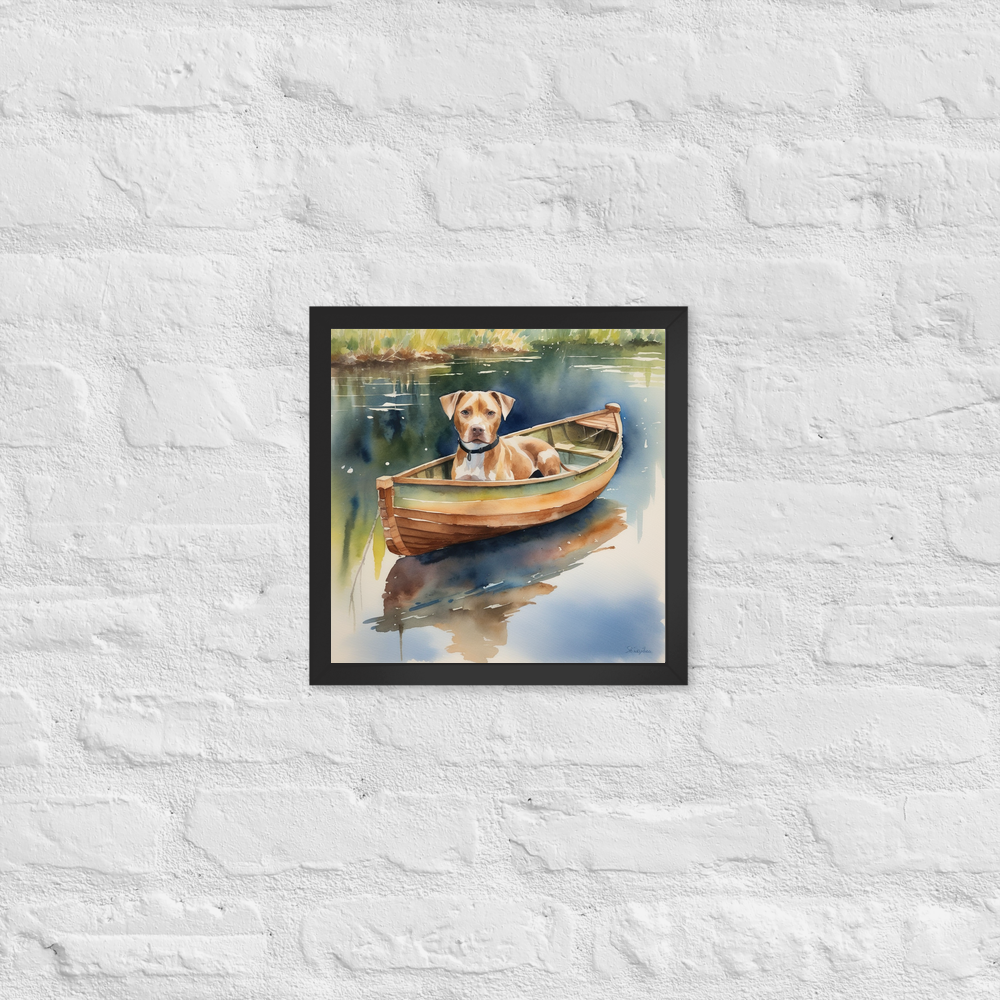 PugMug Custom squishmallow Framed Print