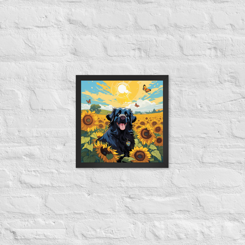 PugMug Custom Newfoundland Framed Print