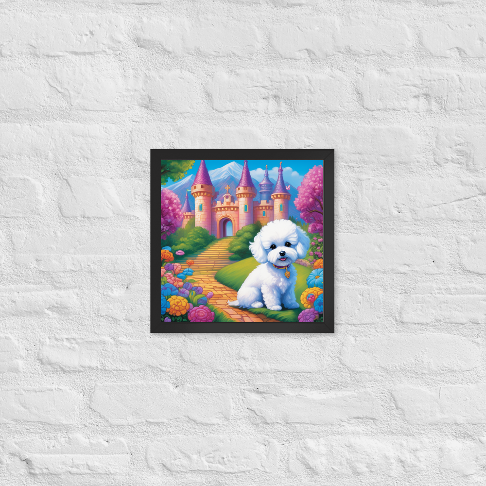 PugMug Custom Bichons Frise Framed Print