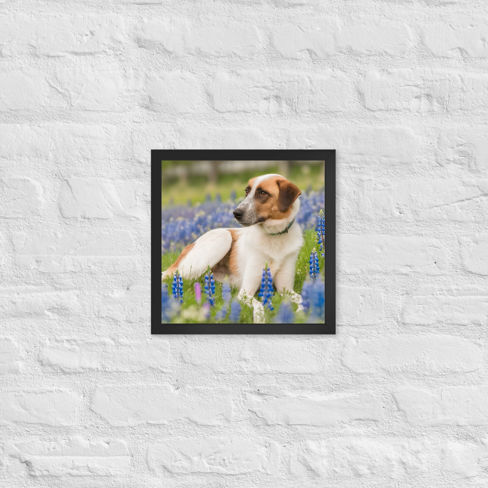 PugMug Custom Hazim Framed Print