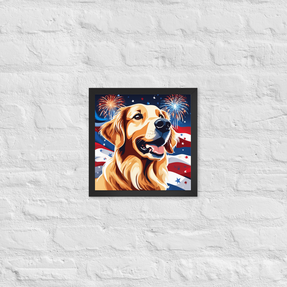 PugMug Custom Pet Framed Print
