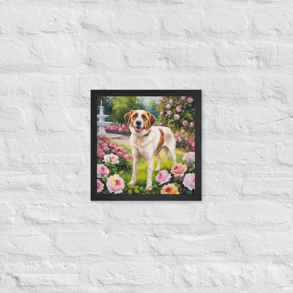 PugMug Custom Hazim Framed Print