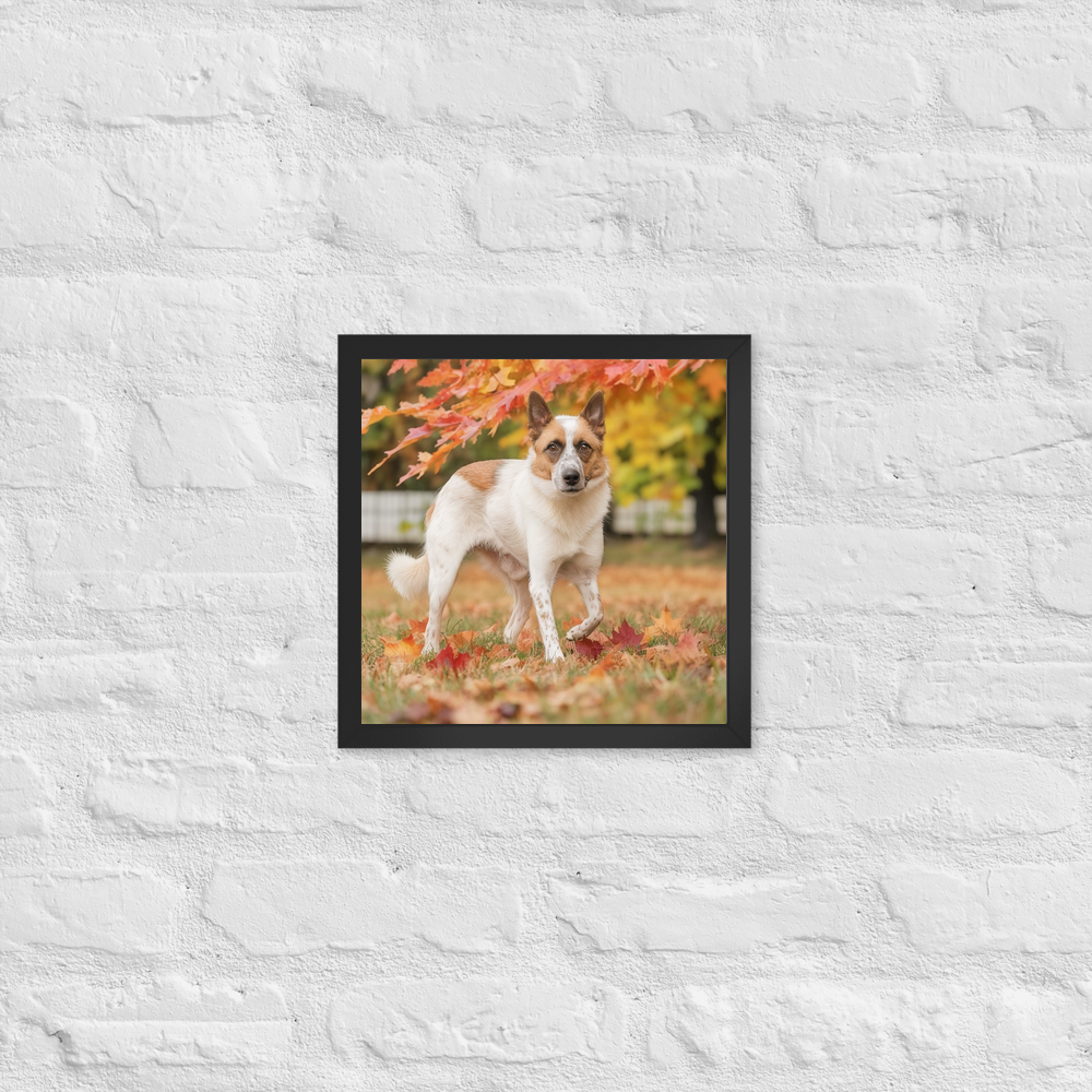 PugMug Custom Hazim Framed Print