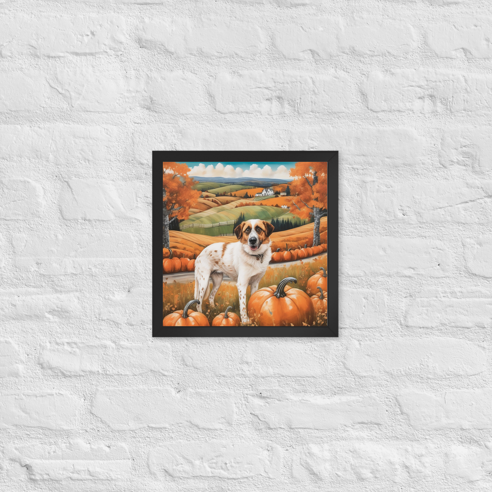 PugMug Custom Hazim Framed Print