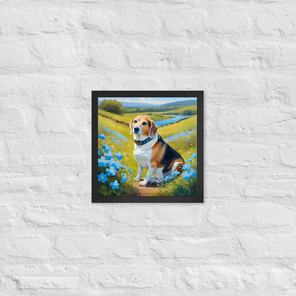 PugMug Custom Munchkin Framed Print