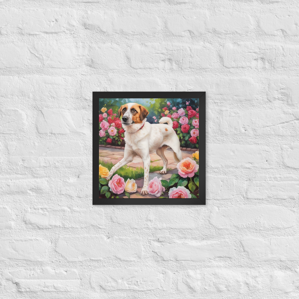PugMug Custom Hazim Framed Print