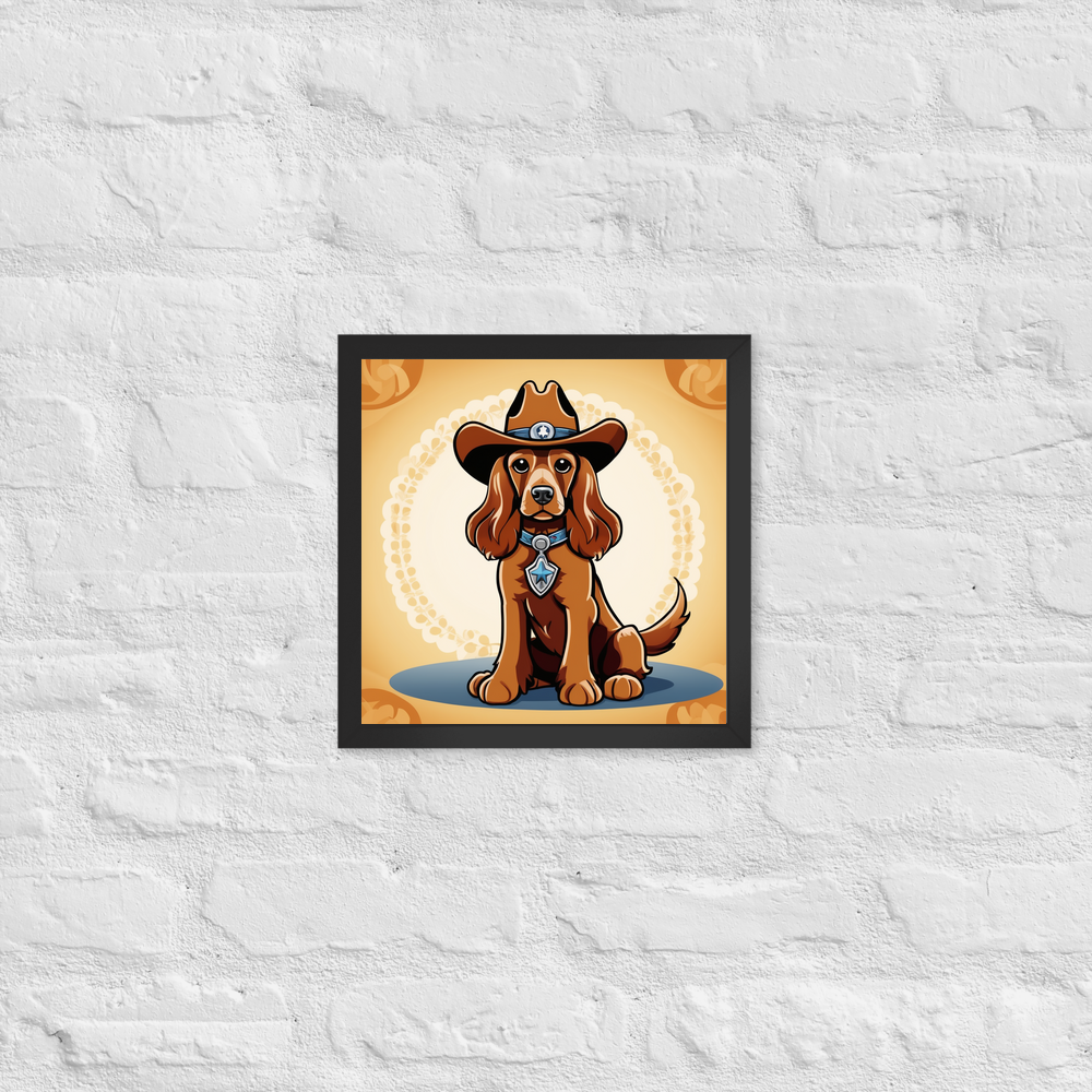 PugMug Custom Pet Framed Print