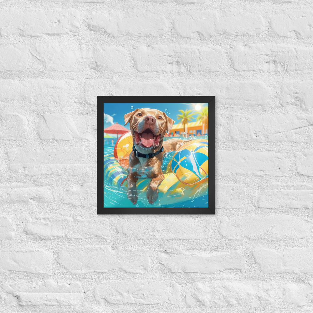 PugMug Custom squishmallow Framed Print