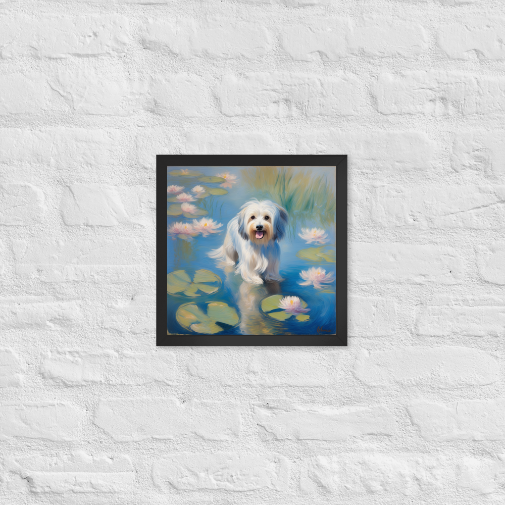 PugMug Custom Tan Havanese Dog Framed Print