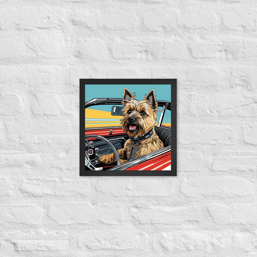 PugMug Custom Cairn Terrier Framed Print