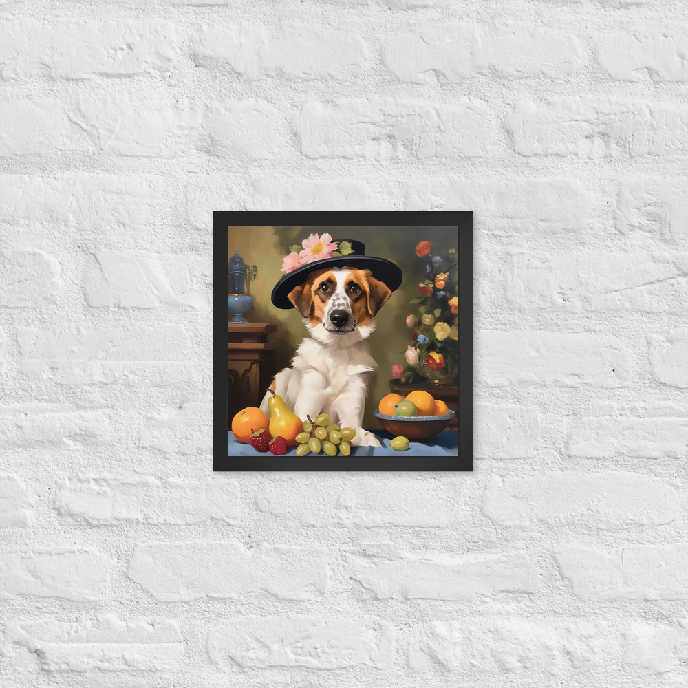 PugMug Custom Hazim Framed Print