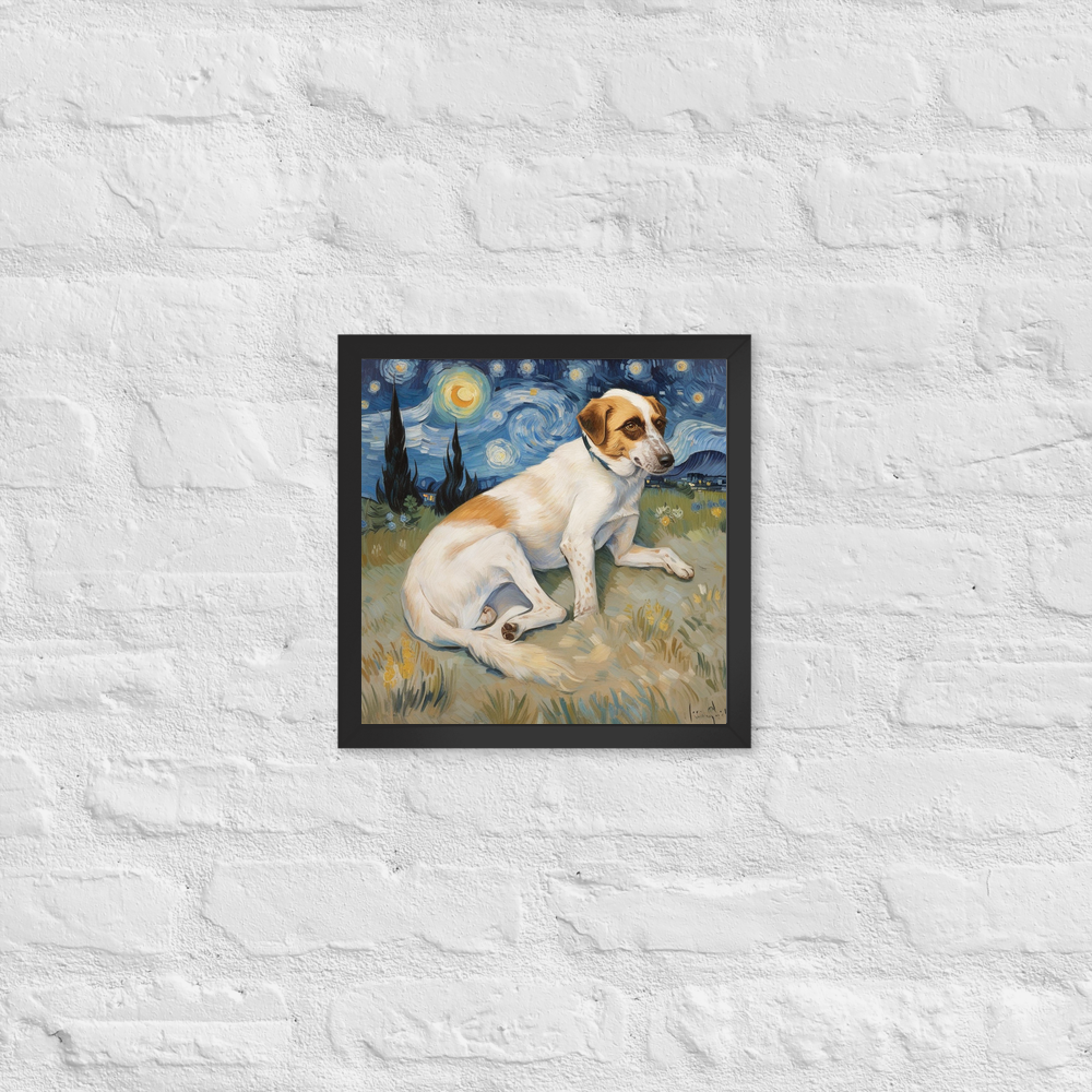 PugMug Custom Hazim Framed Print