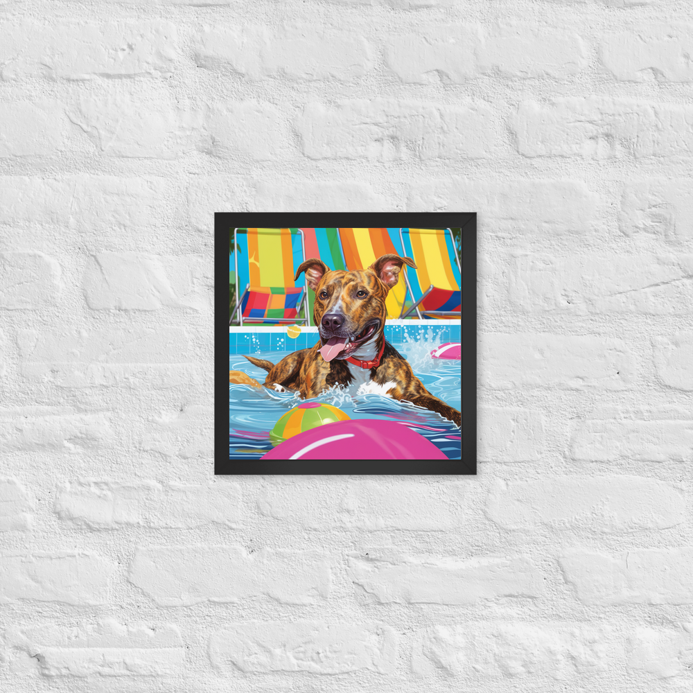 PugMug Custom Tony Hawk Framed Print