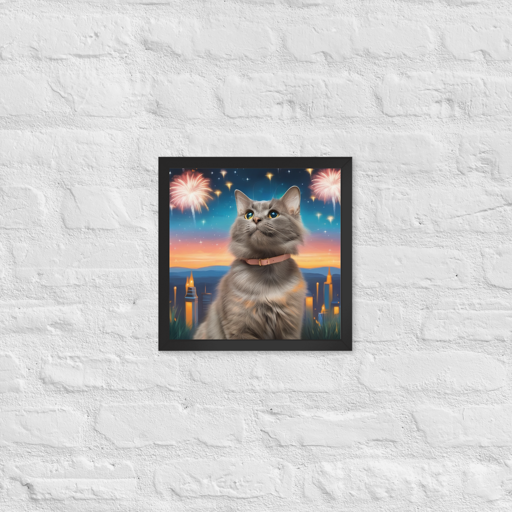 PugMug Custom Thumper Framed Print