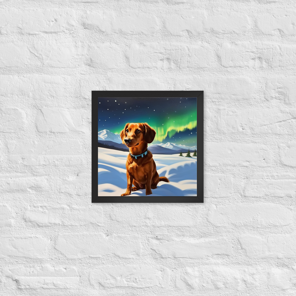 PugMug Custom Rex Framed Print