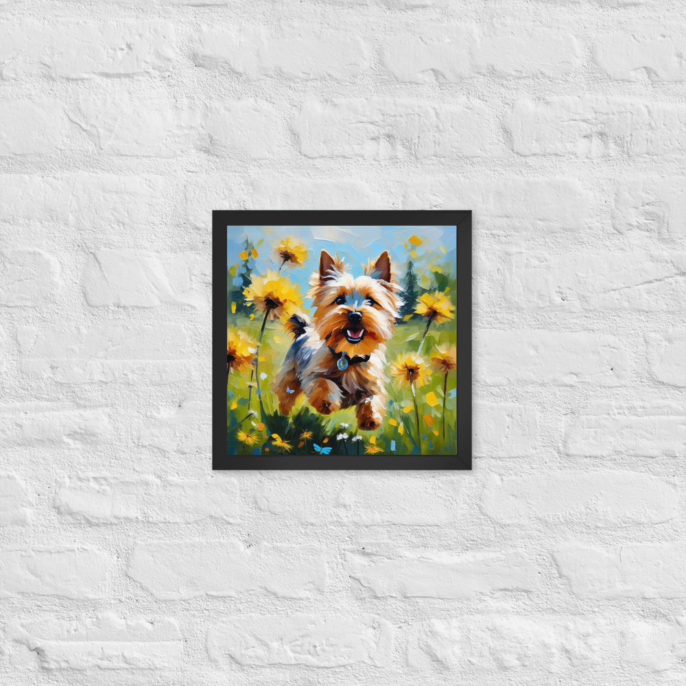 PugMug Custom Cairn Terrier Framed Print