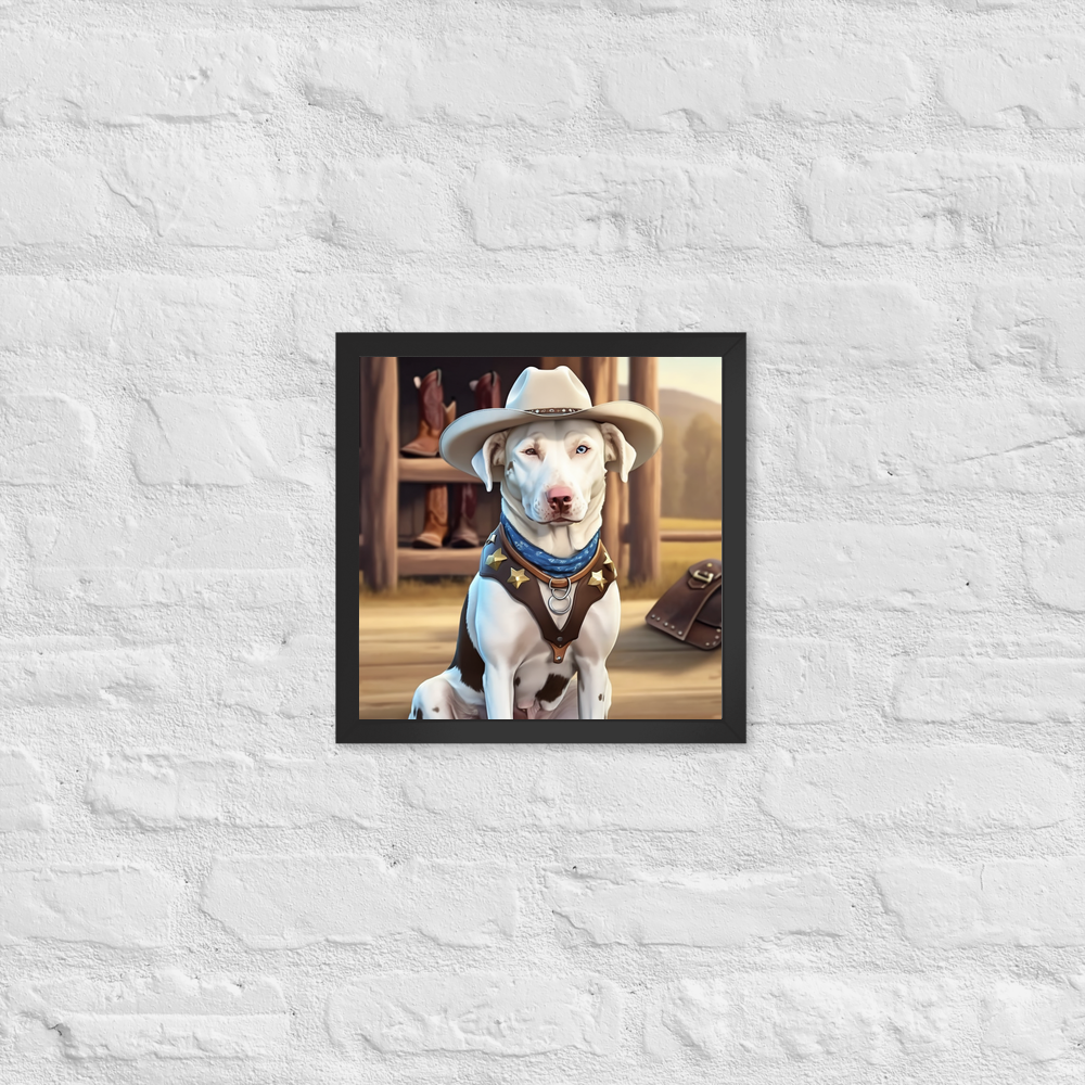 PugMug Custom Penny Framed Print