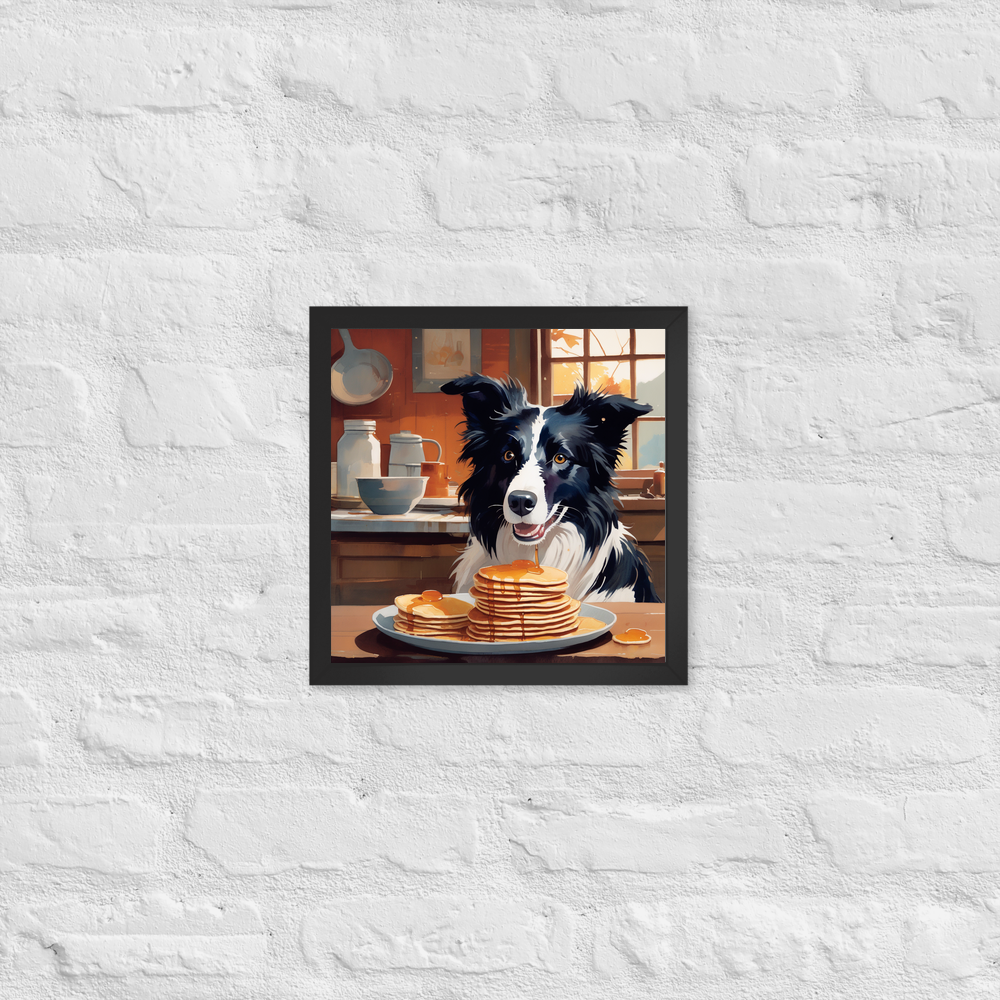 PugMug Custom Border Collie Framed Print