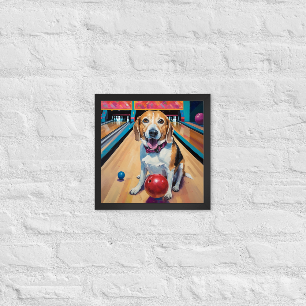 PugMug Custom Munchkin Framed Print