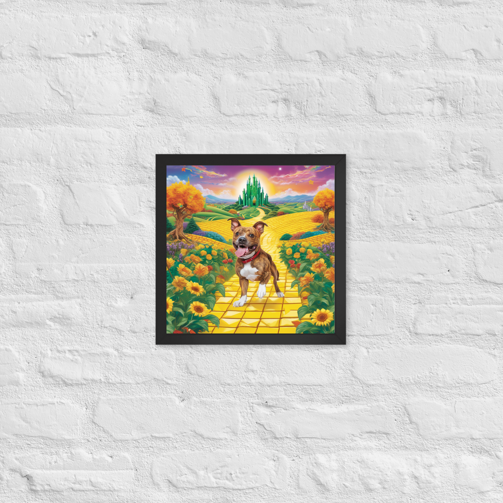 PugMug Custom Tony Hawk Framed Print