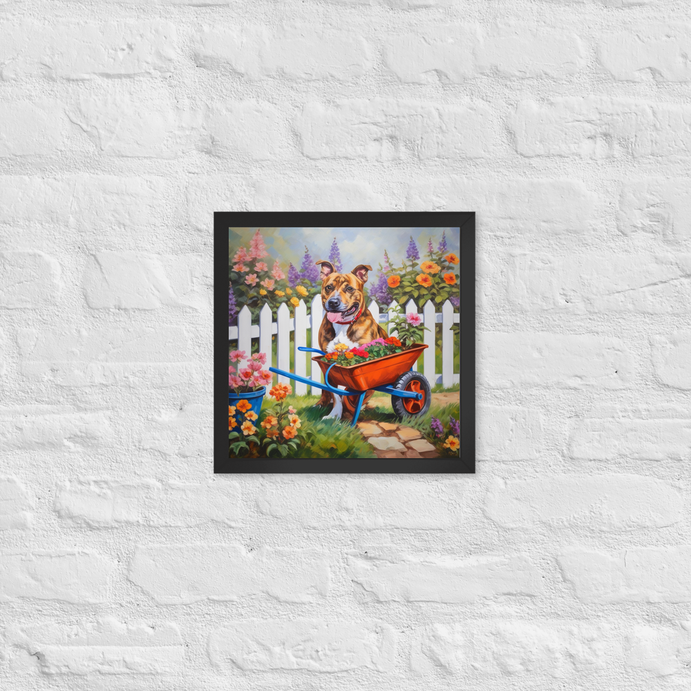 PugMug Custom Tony Hawk Framed Print