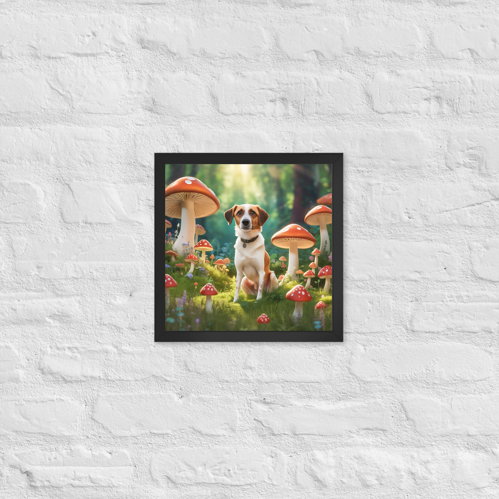 PugMug Custom Hazim Framed Print