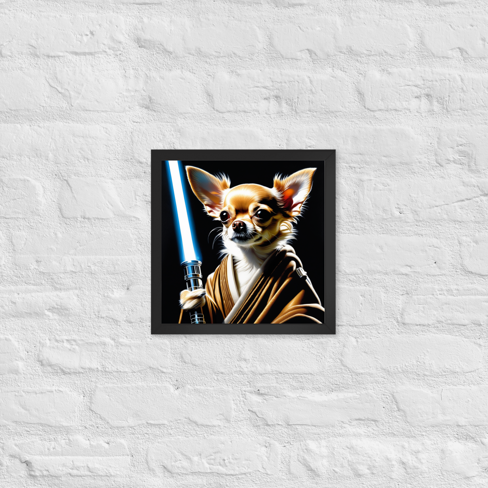 PugMug Custom Chihuahua Framed Print