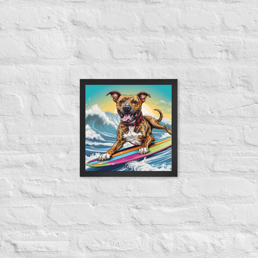 PugMug Custom Tony Hawk Framed Print