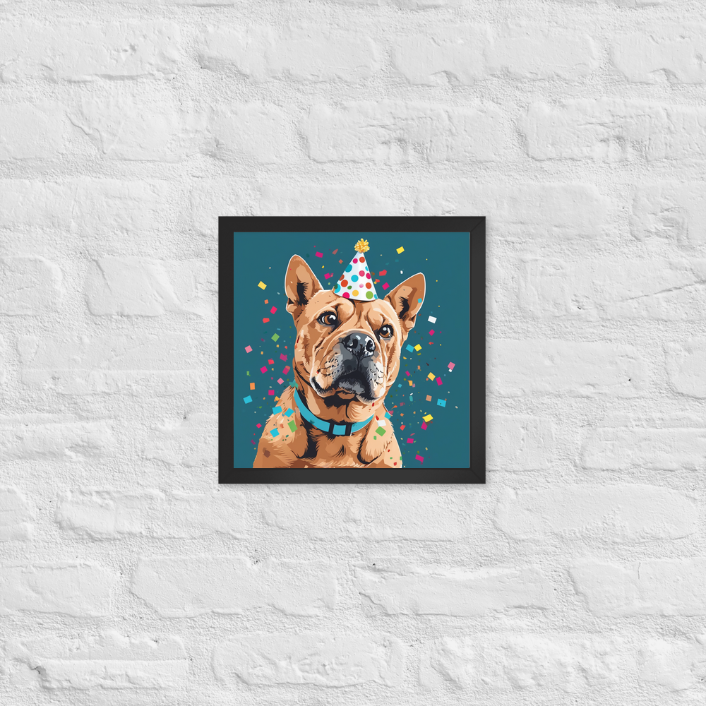 PugMug Custom Halina Framed Print