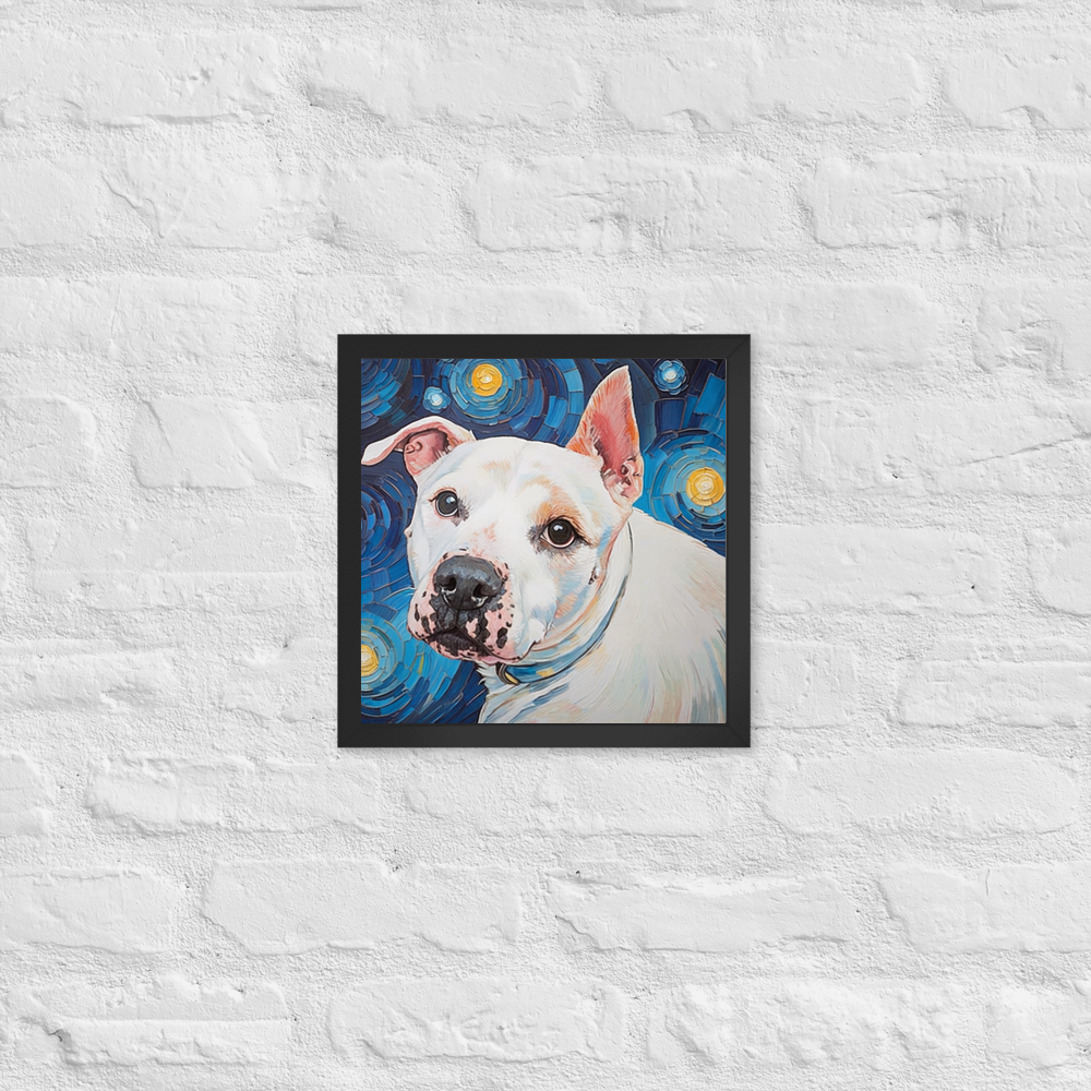PugMug Custom Melody Framed Print