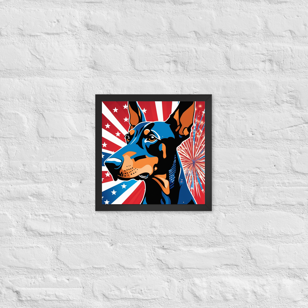 PugMug Custom Pet Framed Print