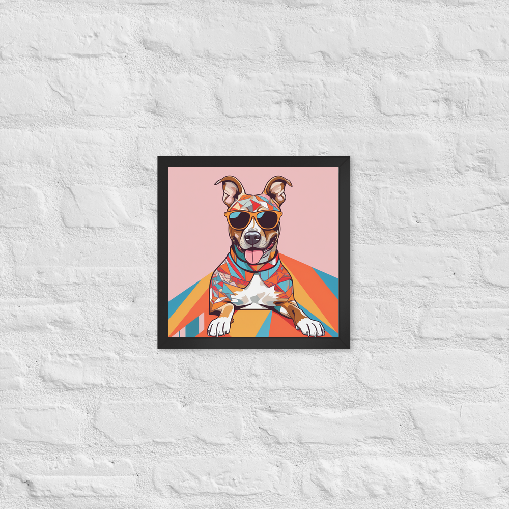 PugMug Custom Tony Hawk Framed Print