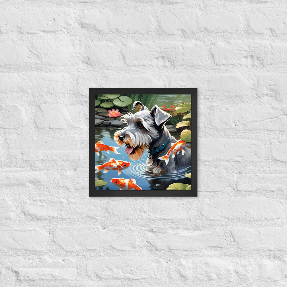 PugMug Custom Pet Framed Print