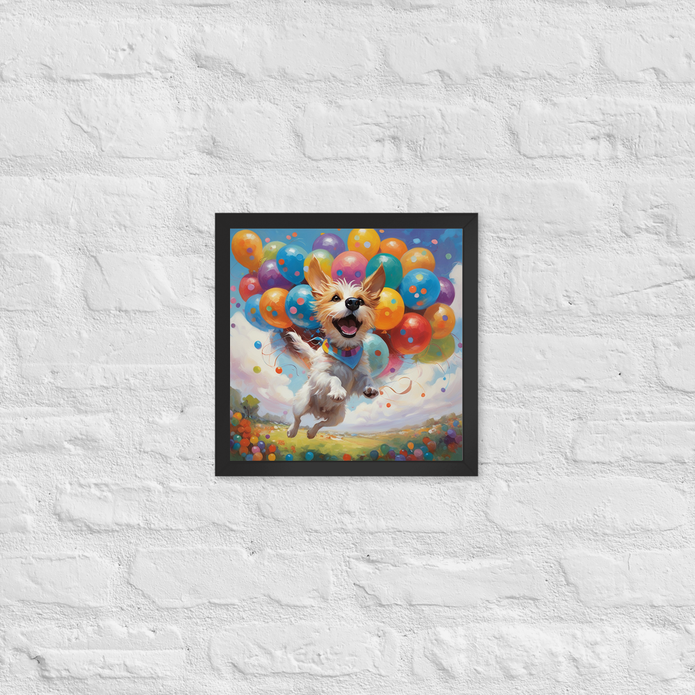 PugMug Custom Luna Framed Print