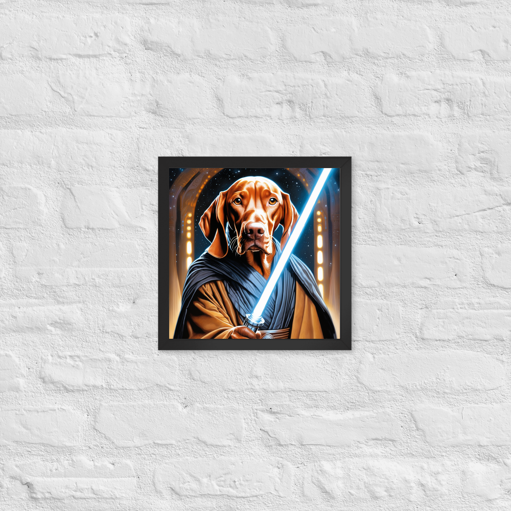 PugMug Custom Vizsla Framed Print