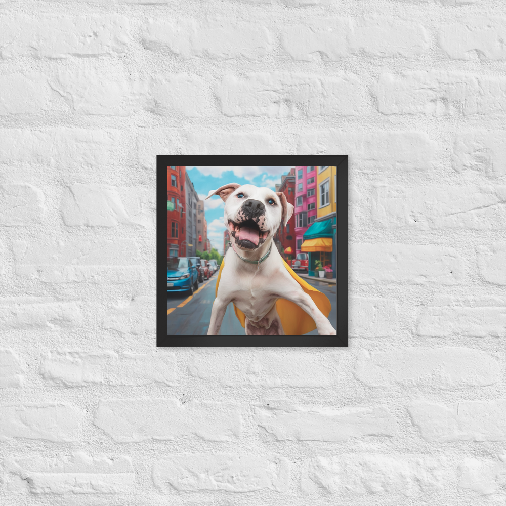 PugMug Custom Melody Framed Print